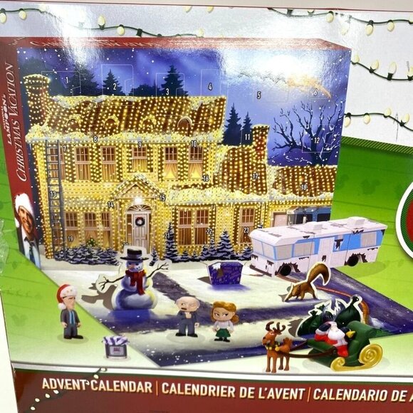 Jakks National Lampoon's Christmas Vacation Advent Calendar 24 Days As Is - Picture 11 of 11